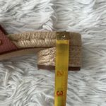 Tory Burch Women’s Britten espadrille smooth leather in Pink Moon size 6 Photo 9