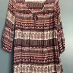 Billabong Boho Minidress Oversized Top Coverup Size S Photo 0