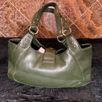 Tommy Hilfiger Vintage Y2K Brown Western Early 2000s Shoulder Bag Purse Green Photo 8