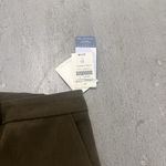 Coldwater Creek Green Moleskin Dress Pants Sz 10 Soft Knit Microfiber Tab Waist Photo 2