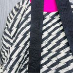 Betsey Johnson Rare  black and white baby diaper bag backpack purse baby bag Photo 10