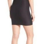 Topshop  Dress Size 10 Sleeveless Mesh Zip Front Black Sporty Stripe New Photo 0