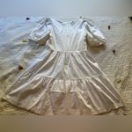 Gianni Bini  white puffy dress women’s size XS Photo 3