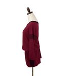 Smartwool  Tabaretta Sweater Dress Tunic Women's Size Medium Red Long Sleeves‎ Photo 3