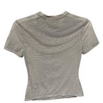 SIR. Jacques Mesh Fitted Tee Silver Size 2 Photo 3