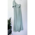 Sachin + Babi  One shoulder Chelsea Gown Ice‎ Blue Size 20W Photo 10