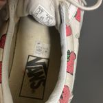 Vans Old Skool Strawberries π True White Canvas Leather Lace-Up Sneakers $79 VGUC Wmn 5 Rare HTF Photo 6