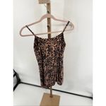 Wilfred Aritzia   “Isabelle” Leopard Print Slip Dress Hidden Pockets Size 2 Photo 10