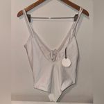 Tularosa  Arbor One Piece Swimsuit in White Sz S Photo 2