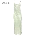 Women's Sequin Maxi Dress Photo 5