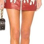 LPA Zip Up Flame Skirt Photo 1