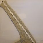 lightweight beige knit hoodie Tan Photo 5