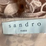 Sandro Paris Claude Nude Pink Lace
Peplum Top Size 3 (L)E10851E Photo 7