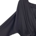 French Connection Black V Neck Romper Size 6 Photo 2