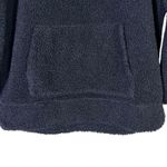 Haven Well Within Sherpa Pullover Hoodie Size M Black Cozy Lounge Fleece Casual Size M Photo 2