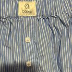 Parke Blue and White Striped Pants Size XS Photo 3