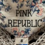 Pink republic Cream duster knit cardigan  Sz small Photo 4