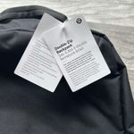 Lululemon Double Zip Backpack Black New With Tags 22L Photo 4