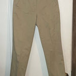 Max Mara  Weekend Women’s Cigarette FITW13 Stretch Khaki Trouser Pants Sz 2 Photo 0