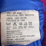 Patagonia Vintage  Y2K Jacket Full Zip Womens 10 M Pink Blue
Bomber Coat RARE Photo 6