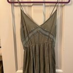 Bear Dance sage green romper Photo 0