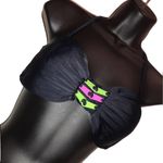 Material Girl  Black Bikini Top Photo 1