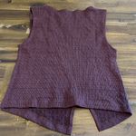 Nuon Y2K Crop Top Cut Out Tank Edgy Goth Streetwear M Textured Boho Brown Size M Photo 4