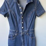 Jessica Simpson Stylish Blue Denim Jumpsuit Photo 0
