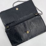 Topshop Etui London Embossed leather Black Crossbody Clutch Photo 2