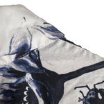 Osman Suzie White Floral Print Long Sleeve Tie Waist High Low Shirt Dress Sz 12 Photo 11