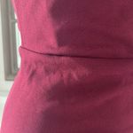 Dress the Population Liv Strapless Ruffled Dress, Burgundy Size S New w/Tag Photo 9