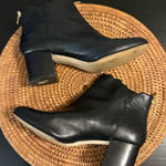 Lands' End Black Ankle Booties Photo 0