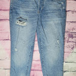 Free People WE THE FREE GOOD TIMES RELAXED JEANS NOVEMBER RAIN DISTRESSED 27 Photo 0