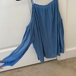 Maje Blue Off-the-shoulder Longsleeve Photo 2