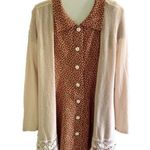 Rolla Coster Ivory Cardigan Sweater Photo 0