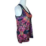 Lucky In Love Colorful Racerback Golf Tennis Tank Top Sz M Pickleball Bralette Pink Size M Photo 4