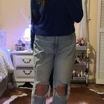 American Eagle Outfitters Ripped Mom Jeans Photo 0