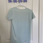 Under Armour EUC women’s pale minty blue stretch athletic heat gear top medium Photo 5