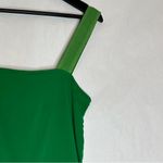 Alice + Olivia Green Tank Silk Mini Dress / Top Size Medium | Vintage Y2K Photo 10