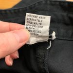 CLIO Cargo Pants Womens Size 10 Black Drawstring Waist Y2K Pockets‎ Cotton Blend Photo 6