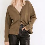 Madewell EUC  Cotton Cardigan Sweatshirt
Burnished Blush Size XS Retail $69.50 Photo 1