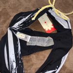 Hula Honey  Black bathing suit bottoms, drawstring, Large Photo 4