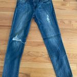 Kut From The Kloth Blue Boyfriend Jeans With Rips Photo 0