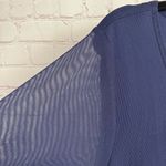 Rara Avis by Iris Apfel navy blue owl graphic size 1X plus dark academia top Photo 1