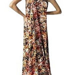 Natural Life  Katie Floral Maxi Dress Medium Sleeveless Multicolor‎ Boho Cottage Photo 0