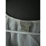 Lucky Brand  Women's Boho White Tank Top with Tassels - Size S Photo 1