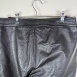Margaret Godfrey Black Genuine Leather Pants Size 6 Photo 5