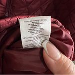 Lands' End Lands’ End Quilted Burgundy Packable Vest Photo 8