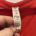 Zyia  Active Don't Wake Me Red Thermal‎ Henley Long Sleeve Top Size XL Photo 6