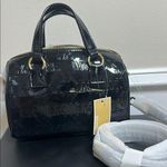 Michael Kors Mason Small Duffle Crossbody Black With Gold Hardware New With Tags Photo 0